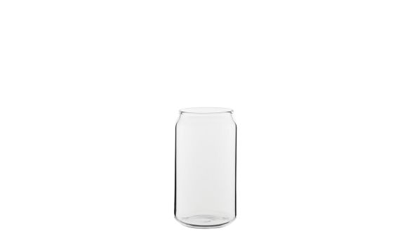 Can shape drinking glass