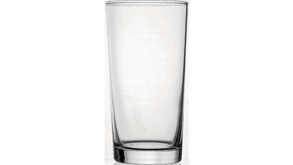 Bulk packed pint conical glass