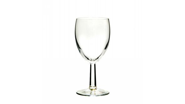 Bulk packed modern budget red wine glass