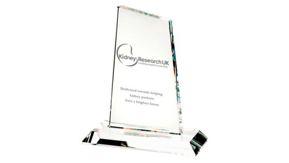 Large optical crystal peak award