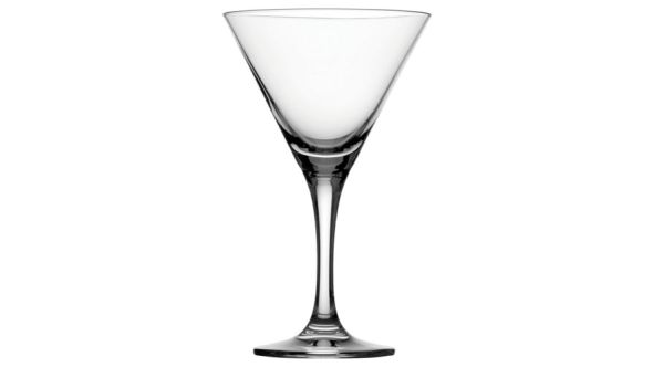 Bulk packed primeur crystal martini glass