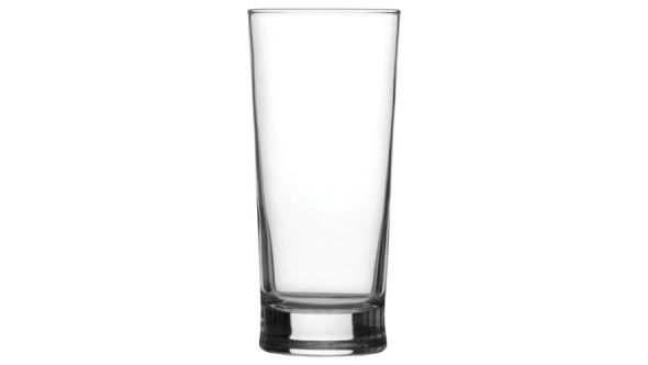 Straight half pint glass