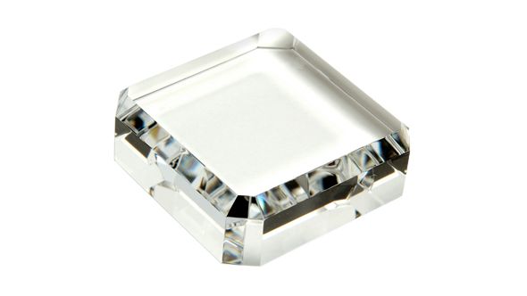 60mm Optical crystal square paperweight