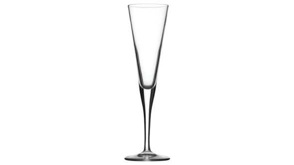 Vline champagne flute glass