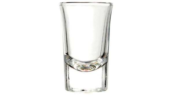 Flared top shot glass 1.5oz (4cl)